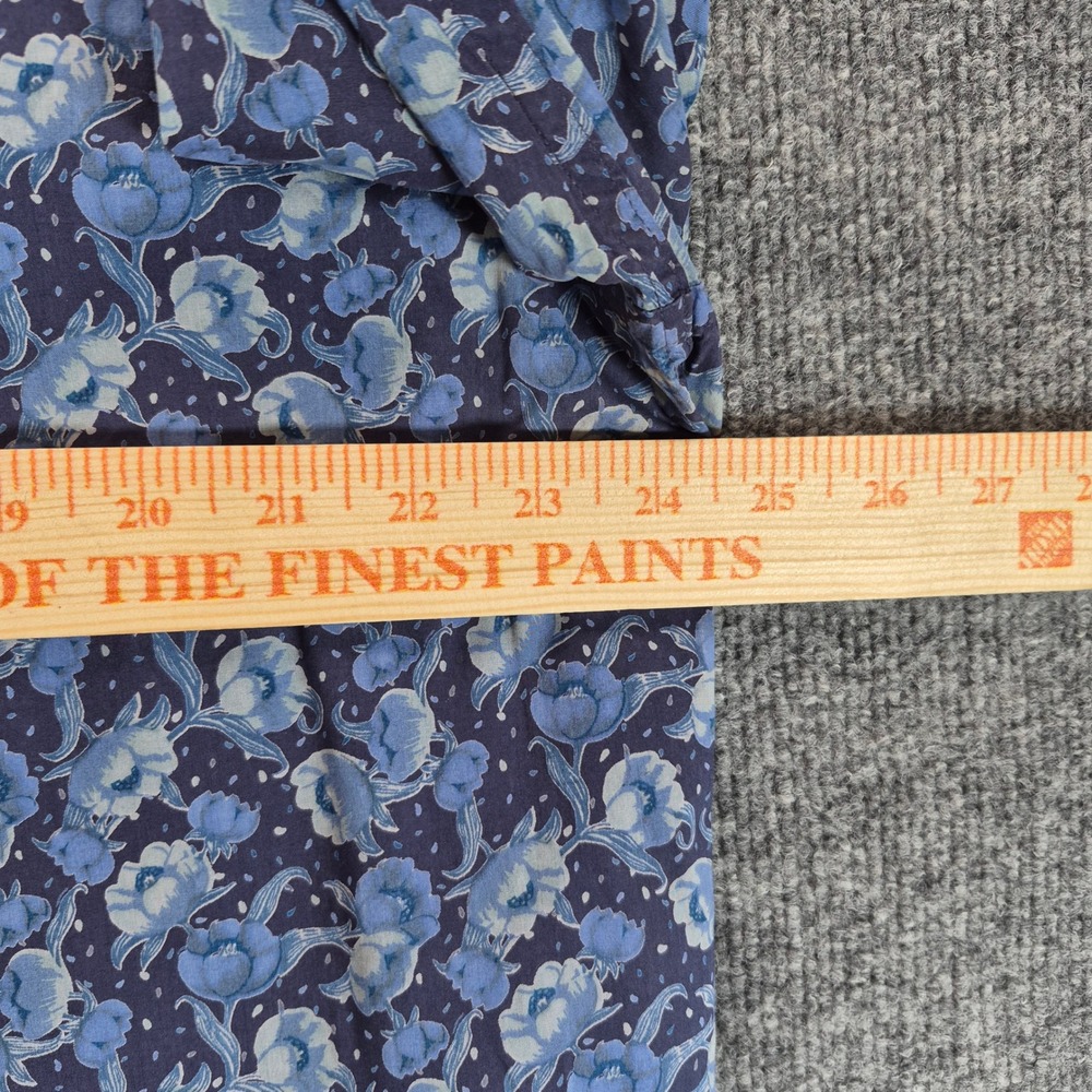 Robert Graham Button Down Floral Print 2XL Blue Mens - Picture 6 of 9